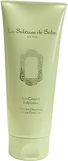 La Sultane de Saba - Body lotion green tea and ginger, 200 ml - ride on the Darjeeling Road