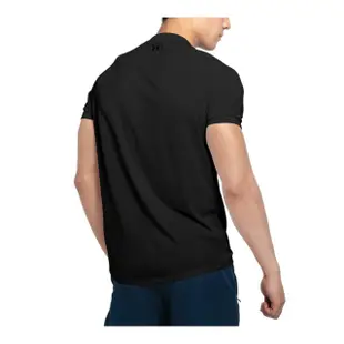 【UNDER ARMOUR】Tech 2.0排汗快乾短T-Shirt 男 短袖上衣 黑(1326413-001)