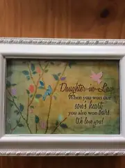 Music Box Daughter-in-Law White Wooden “You Light Up My Life”