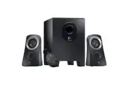 LOGITECH Z313 Speaker System Headphone Jack 48 Hz to 20 kHz 3 dB 25 W (RMS) / 50 W (PMPO) input