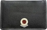 West Ham United Football Club Leather Card Holder Wallet, Black