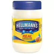 Hellmann's Real Mayonnaise Real Mayo For a Creamy Sandwich Spread or Condimen...