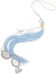 Baluue Graduation Cap Tassel Photo Charm Photo Chain for Unique Cap Decorations Lightweight Compact Memorial Charm for Graduation Party Events