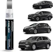 COSLAKE Car Touch Up Paint(Magnetic Gray Metallic(1G3)) for Toyota, Car Paint Scratch Repair Kit, Quick & Easy Solution to Repair, 2 in 1 Scratch Remover Pen with Color-Matched