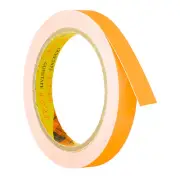 0.6 Inch x 32.8 Feet Glow in the Dark Tape, 1 Roll Tape, Orange Yellow