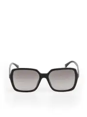 Black Square Gradient Lens Sunglasses