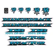 Diamond Back - 1995 Reactor decal set - Old school bmx