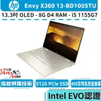 在飛比找蝦皮商城優惠-HP 惠普 ENVY 極羨 x360 13-bd1005TU