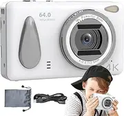 Digittal Camera 4K - High-Quality Vlogging Compact CAamera | Easy-to-Use Compact Digital Point and Camera | Kids Digital Cameera for Fun, Learning, and Creative Photography