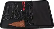 QANYEGN Bonsai Tools Set Bonsai Tree Kit 12PCS Carbon Steel Scissor Cutter Bonsai Tools Set Gardening Trimming Tools