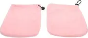 FRCOLOR 1 Pair Wax Thermal Insulation Gloves Paraffin Mittens Wax Warmer Hand Foot Liners and Bag Hand Whitening Gloves Wax Bath Liners Wax Socks Pink Hand Gloves Cotton