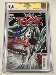 King Thor #1 CGC 9.6 SS Jason Aaron Variant Edition Marvel