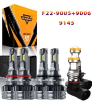 For Jeep Grand Cherokee 2003-2010 CANBUS LED Headlight Hi/Lo Fog Light Bulbs Kit (for: Jeep)