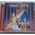 正版全新CD~法語版 迪士尼動畫原聲帶 美女與野獸LA BELLE ET LA BETE