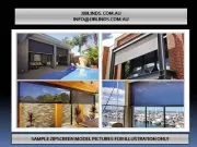 custom made Alfresco outdoor blinds sample fabric choices and design from $10