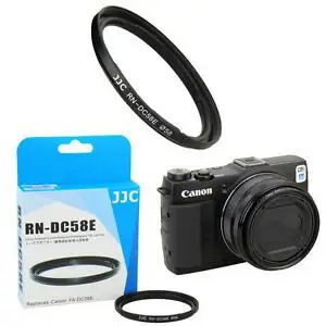 【eYe攝影】JJC Canon G1X MARK II 轉接環 濾鏡轉接環 DC58E 可接 58MM CPL UV