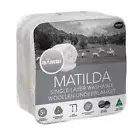 Bambi Bambi Matilda Single Layer Mattress Topper Underblanket Underlay