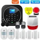 Smart Life Alarm System for Home WIFI GSM Security with Door and Motion Sensor