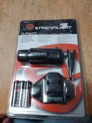 Streamlight 61102 Black Clipmate Clip On Green LED Cap/Hat Light Flashlight