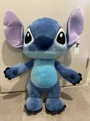 Disney Official Soft 70cm Giant Stitch Plush Toy Pillow Cushion Bed