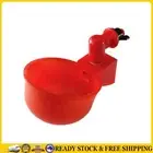 Chicken Water Cups Automatic Chicken Feeder Waterer for Poultry (1pc) .