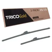 TRICO Gold 26 & 16-Inch Wiper Blades Pack of 2 for Select Vehicles