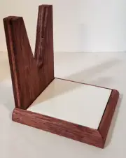 Hot Glue Gun Holder Wood Stand Tile Hand Crafted By Big T Woodworking Corry PA
