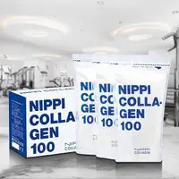 在飛比找Yahoo奇摩購物中心優惠-NIPPI 膠原蛋白粉100(附5g湯匙)110gx3袋【小