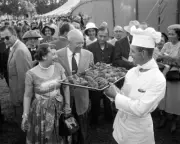Dwight Eisenhower 1956 Campaign Kick-Off Picnic at Gettysburg, PA Photo