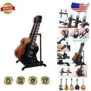 Foldable Multi-Guitar Rack Stand - Portable Display for Stage & Home Use