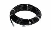 Schieffer 4800 PSI 1/8" x 100' Thermoplastic Sewer Jetter Hose MPT 1/4 1/8 Solid