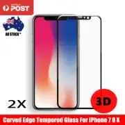 2X Tempered Glass Screen Protector For iPhone 14 13 12 11 Pro 8 7 PLUS XR XS Max