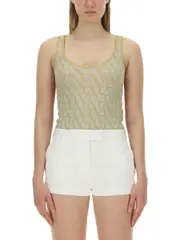 [Valentino Garavani] Valentino Garavani-Lurex Top-Donna XS