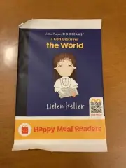 Maccas happy meal readers “little people big dreams” book NEW