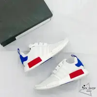 在飛比找蝦皮購物優惠-SPX潮流小舖 ADIDAS NMD R1 白藍紅  白鞋 