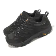 Merrell Moab 3 Smooth GTX Gore-Tex Vibram Black Men Outdoors Shoes J036361