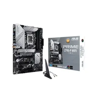 【ASUS 華碩】PRIME Z790-P WIFI-CSM 主機板+華碩 DUAL RTX4060-O8G WHITE 顯示卡(組合7-4)