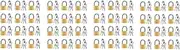 Binxind 48 Pack Mini Padlock Small Padlock Solid Brass Locks with 144 Key for Luggage Lock,Backpack,Gym Locker Lock