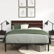 Zinus Figari Bamboo and Metal Bed Frame
