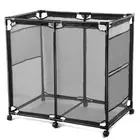 Pool Storage Bins Rolling Pool Safety Storage Cart Standard Noodle Holder Org...