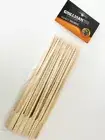 Bamboo Sticks Flat Skewers - Pack of 50 BBQ Skewers for Grilling