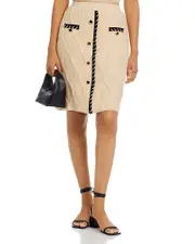 Misook Textural Knit A Line Pull On Skirt