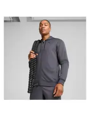 [Puma] M Tad Essentials Pwrfleece Fz Jacket in Grey