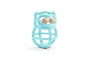 Djeco BabyBoo Silicone Owl Teether w Wooden Eyes Baby Kids Teething 0m+