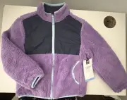 Member's Mark Girl's Regular Fit Full-Zip Fleece Reversible Jacket Size Small 6