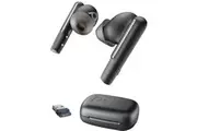 Poly Voyager Free 60 UC True Wireless Earbud Stereo Earset - Carbon Black - Binaural - In-ear - 3000 cm - Bluetooth - 20 Hz to 20 kHz - Noise