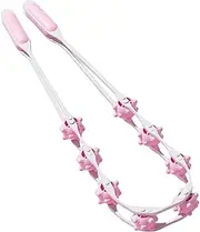 Roller rope massager, Foot Calf Leg Stretching Tool, Back Massager Roller Rope, Travel-Friendly Design, Versatile Use Areas, for Legs Waist Neck Abdomen