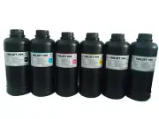 6x500ml ND® LED UV Curable inkjet for Flatbed CMYKLcLm R1390 R1400, DX5/DX7