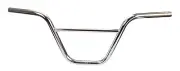 Nitto B721 old school reissue BMX bicycle chromoly handlebars 8.6" rise CHROME