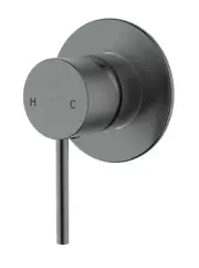 Ikon HALI Shower Gun Metal Wall Mixer